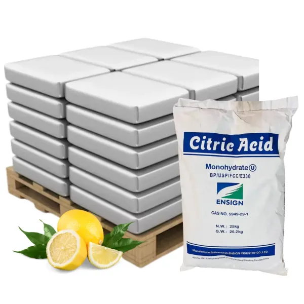 Лимонная кислота (лимонка) пищевая, цитриновая кислота, моногидрат 25 кг (citric acid Е-330)