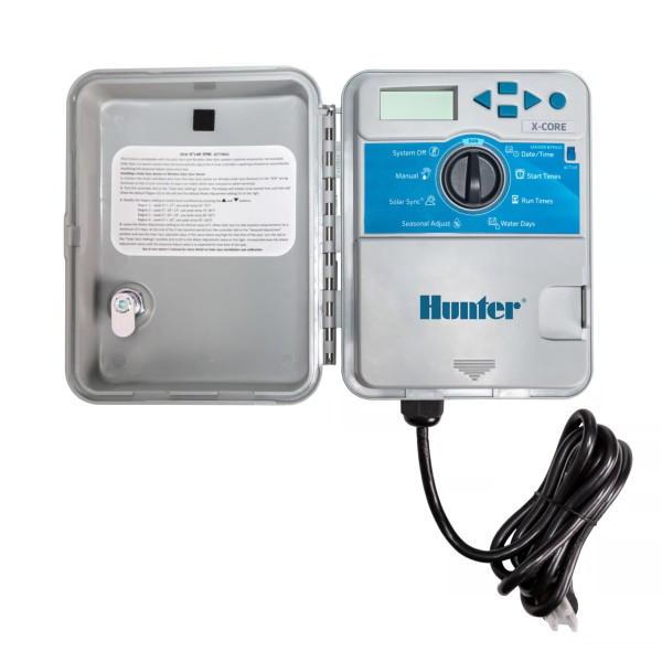 Контроллер управления для системы полива Hunter XC 401-E (4 зоны, внешний) (XC 401-E)