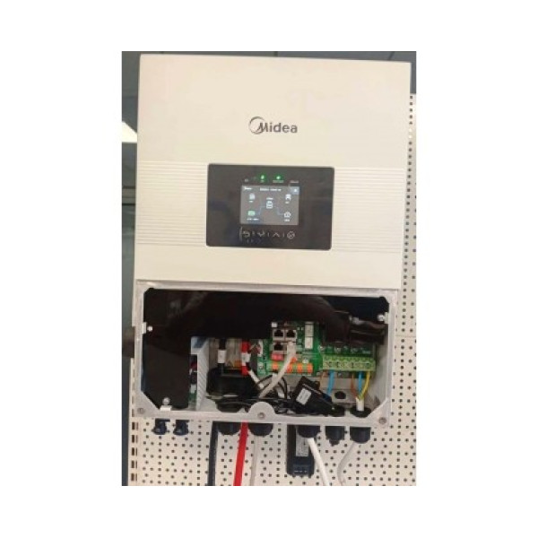 Гібридний інвертор 6 кВт Midea MEI2-HS6L 48V 1 фаза, сонячний інвертор для дому